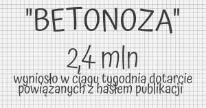 Internauci murem przeciwko #betonozie