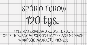 Spór Polski i Czech o Turów. Jak sprawa kształtuje się w mediach?