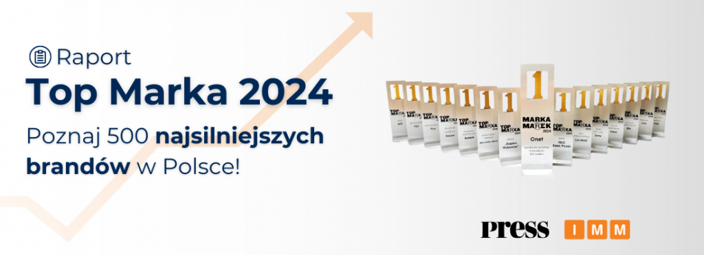 Znamy 500 najsilniejszych brandów w Polsce! Badanie Top Marka 2024
