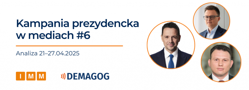 Kandydaci w mediach [21–27.04]. Zdjęcie Hołowni, Duda za Nawrockim, Sikorski za Trzaskowskim