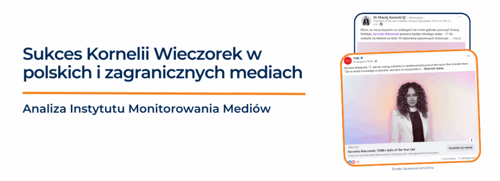 Medialność międzynarodowego sukcesu Kornelii Wieczorek