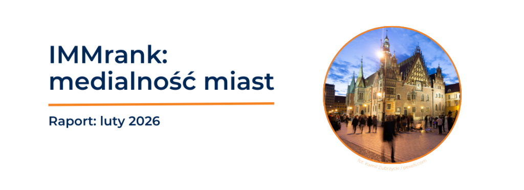 Warszawa, Kraków i&nbsp;Wrocław – to&nbsp;najbardziej medialne miasta lutego