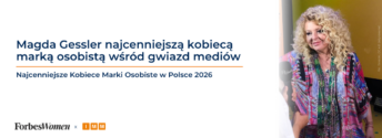 Magda Gessler najcenniejszą kobiecą marką osobistą wśród gwiazd mediów