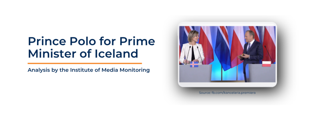 Prime Minister of Iceland “sold” the country to Tusk for a Prince Polo? Emotional debate on Icelandic social media